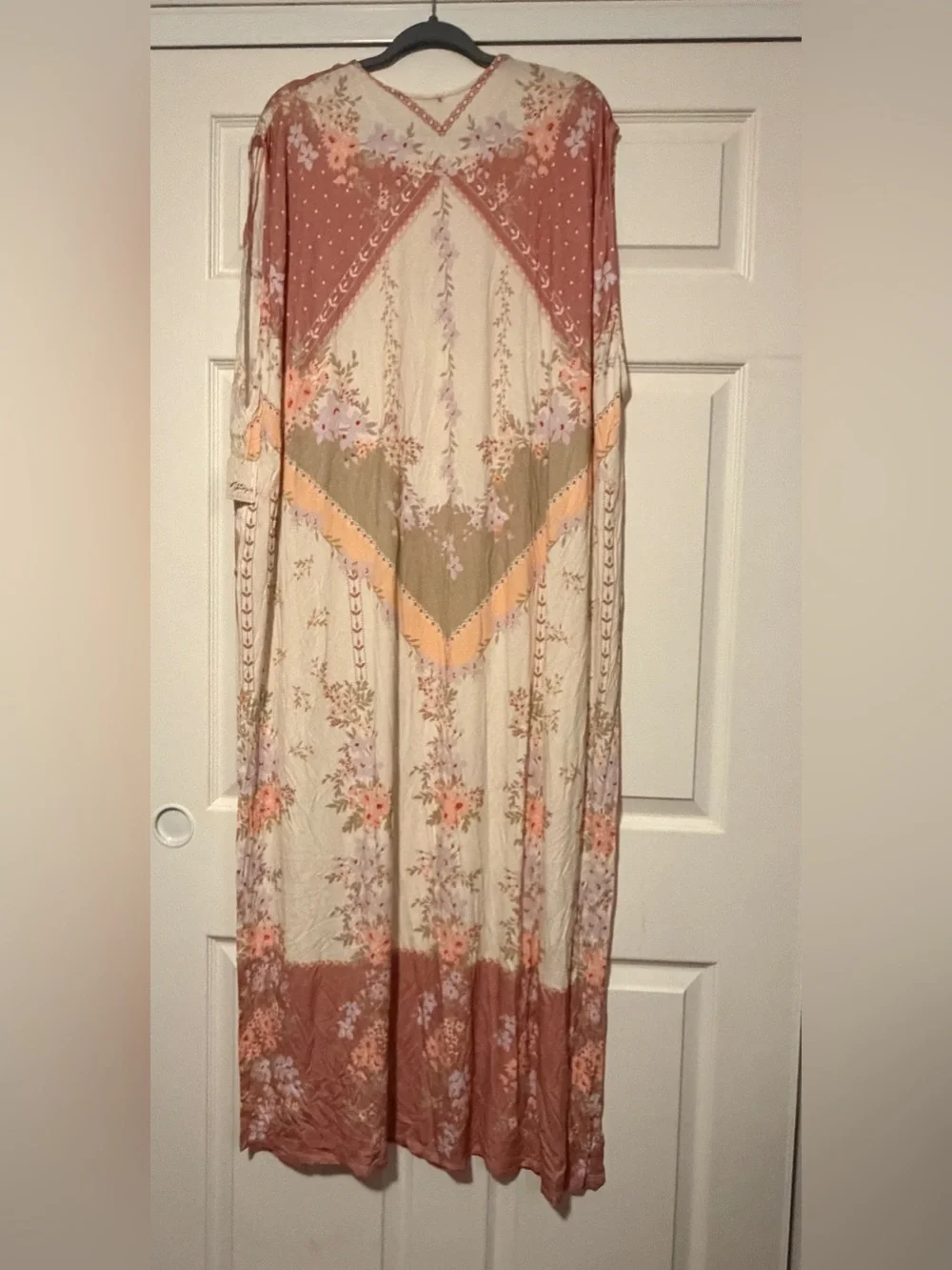 Free People Vienne Tee Lace Floral Tunic Top Fairy Whimsical Floral Boho Hippie